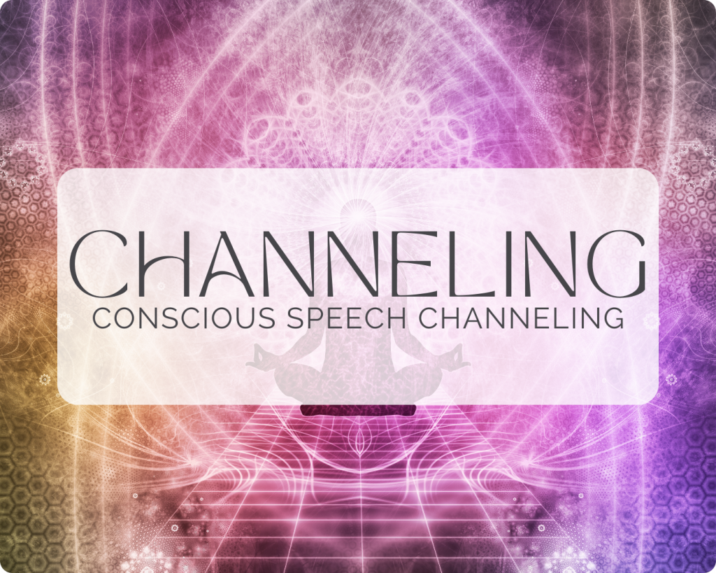 Channeling - Consciouse Speech Channeling
©2024 Sabine Angel
(Pic Canva)