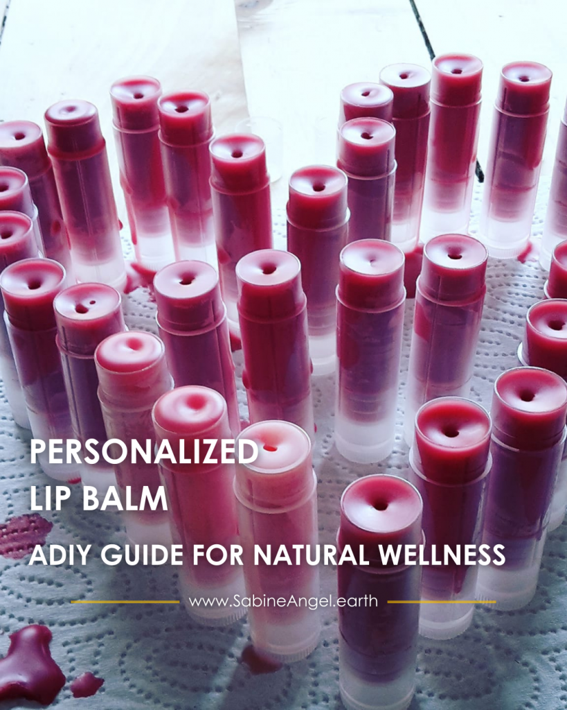 A DIY Guide for Personalized Wellness
Make Your Own Healing Salves
Your personalized Lip Balm
@Sabine Angel